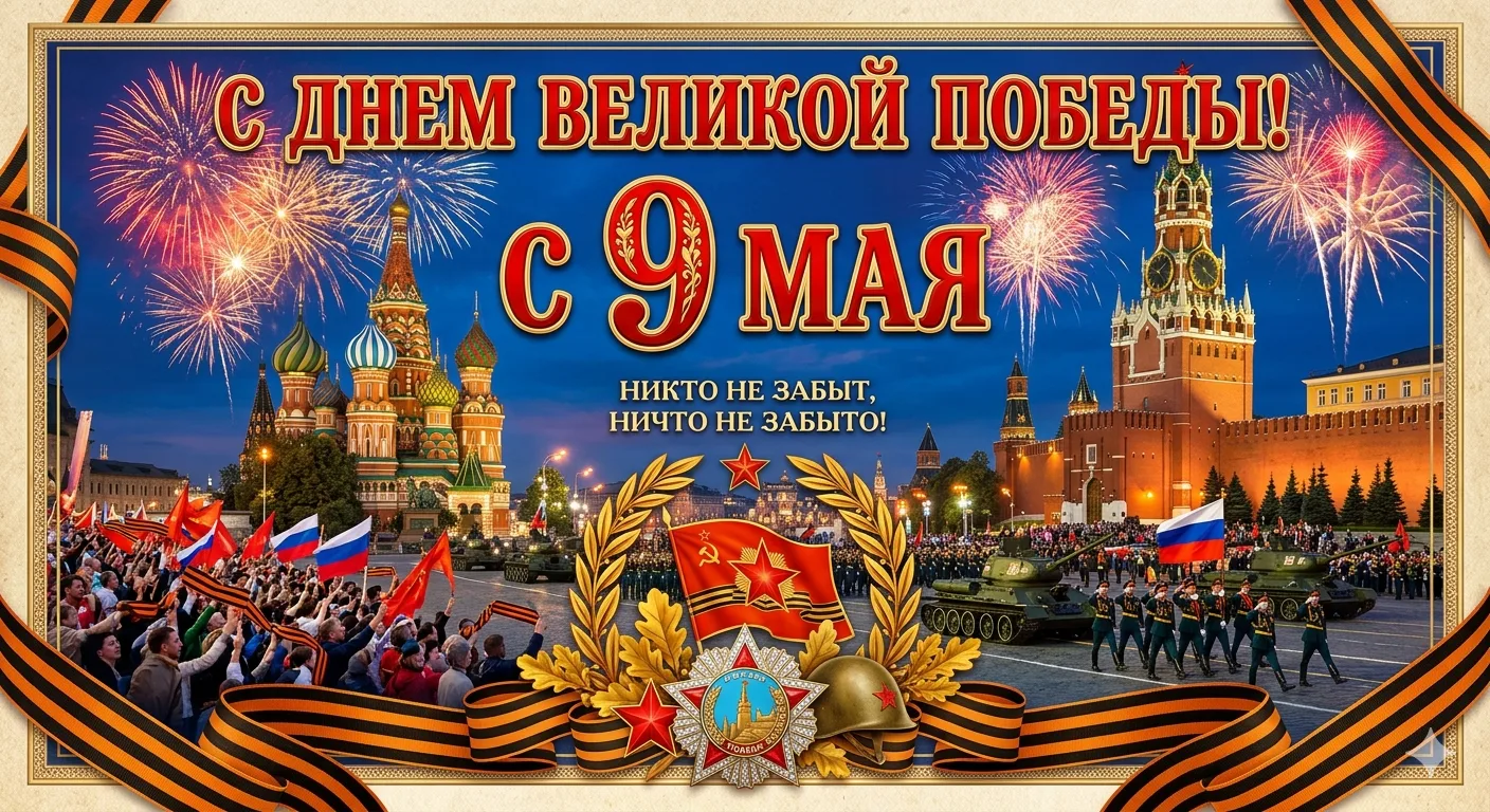 Для меня как и для миллионов Россиян - это великий праздник! Когда осознаеш какой ценой...