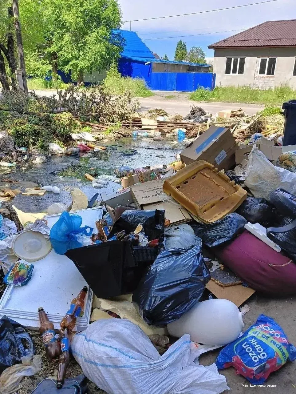 Водоканал отчитался за лужу, которую не убрал на Российской