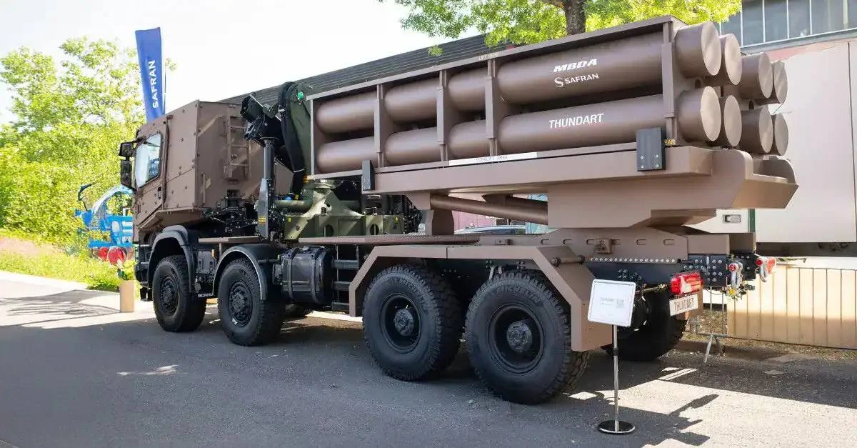 Прототипы французской РСЗО Thundart пройдут испытания на Украине, сообщает обозреватель...
