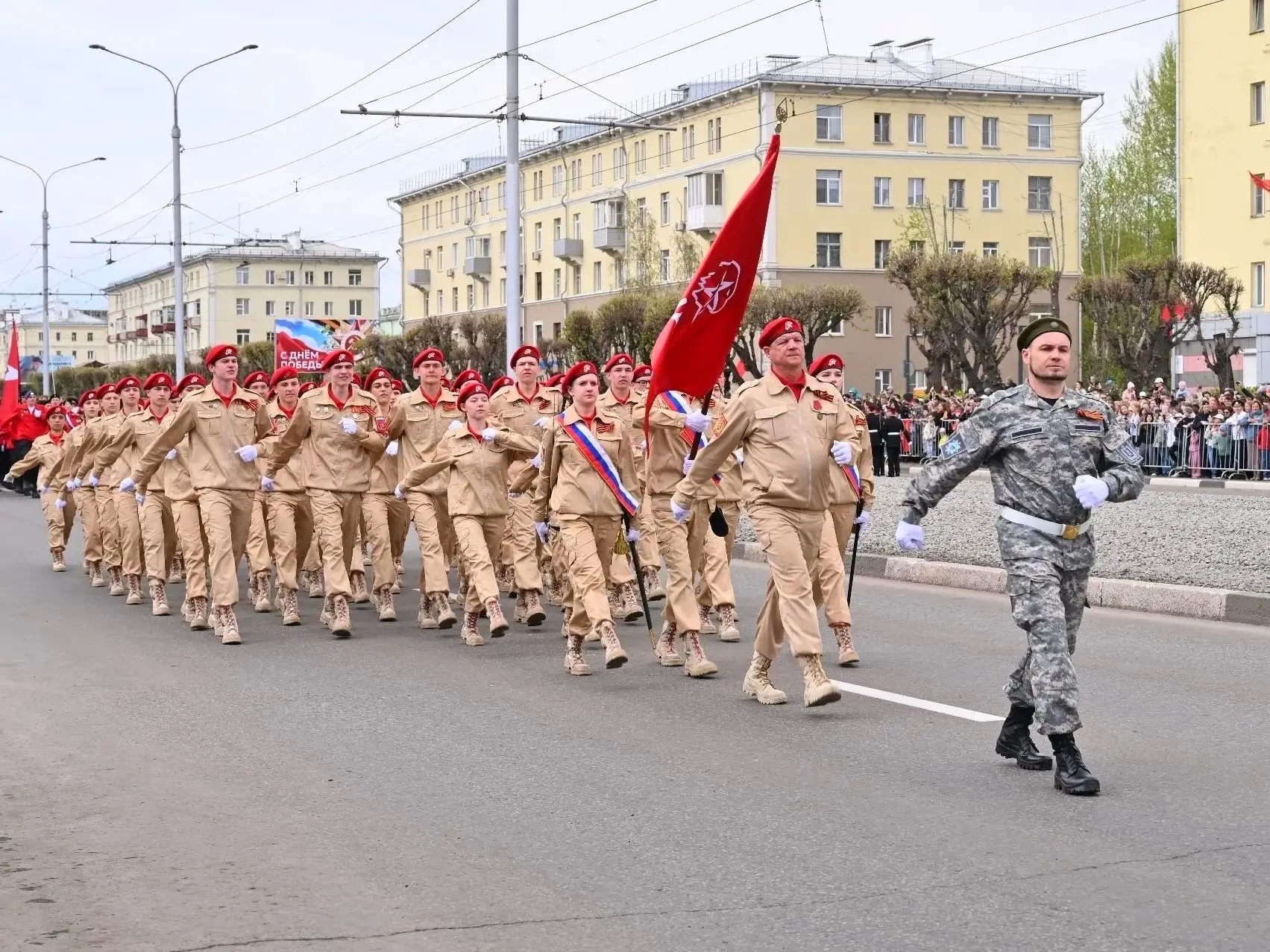 Боготольский округ в строю Парада Победы