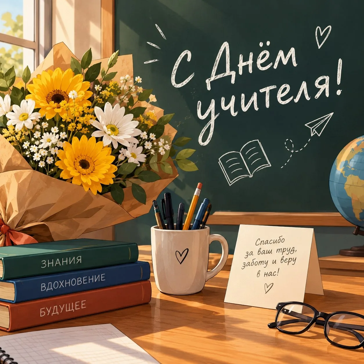 Сегодня отмечается День учителя!