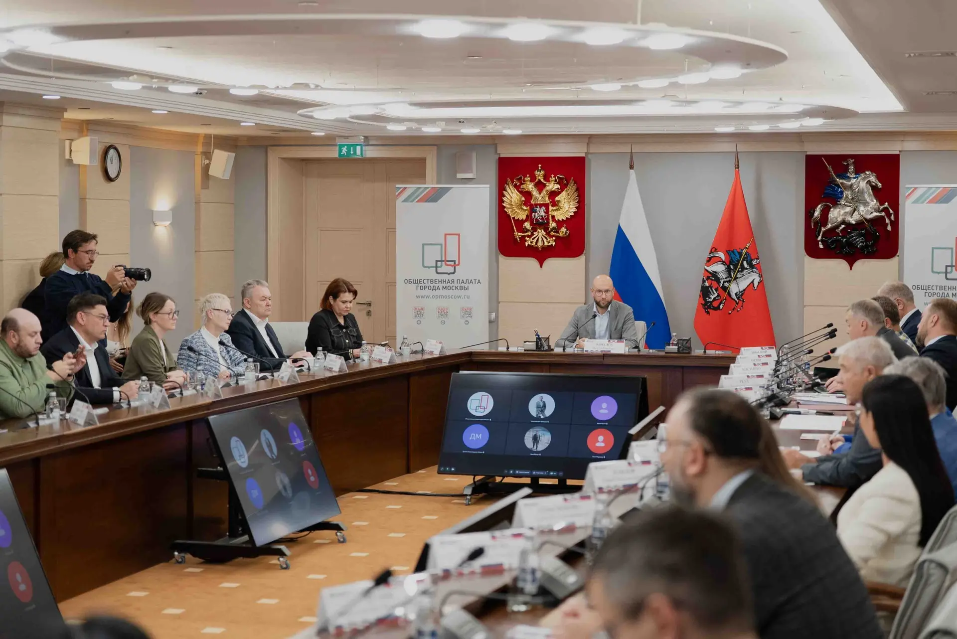 🗣️ Принял участие в заседании Общественного штаба по наблюдению за выборами. Вместе с ...