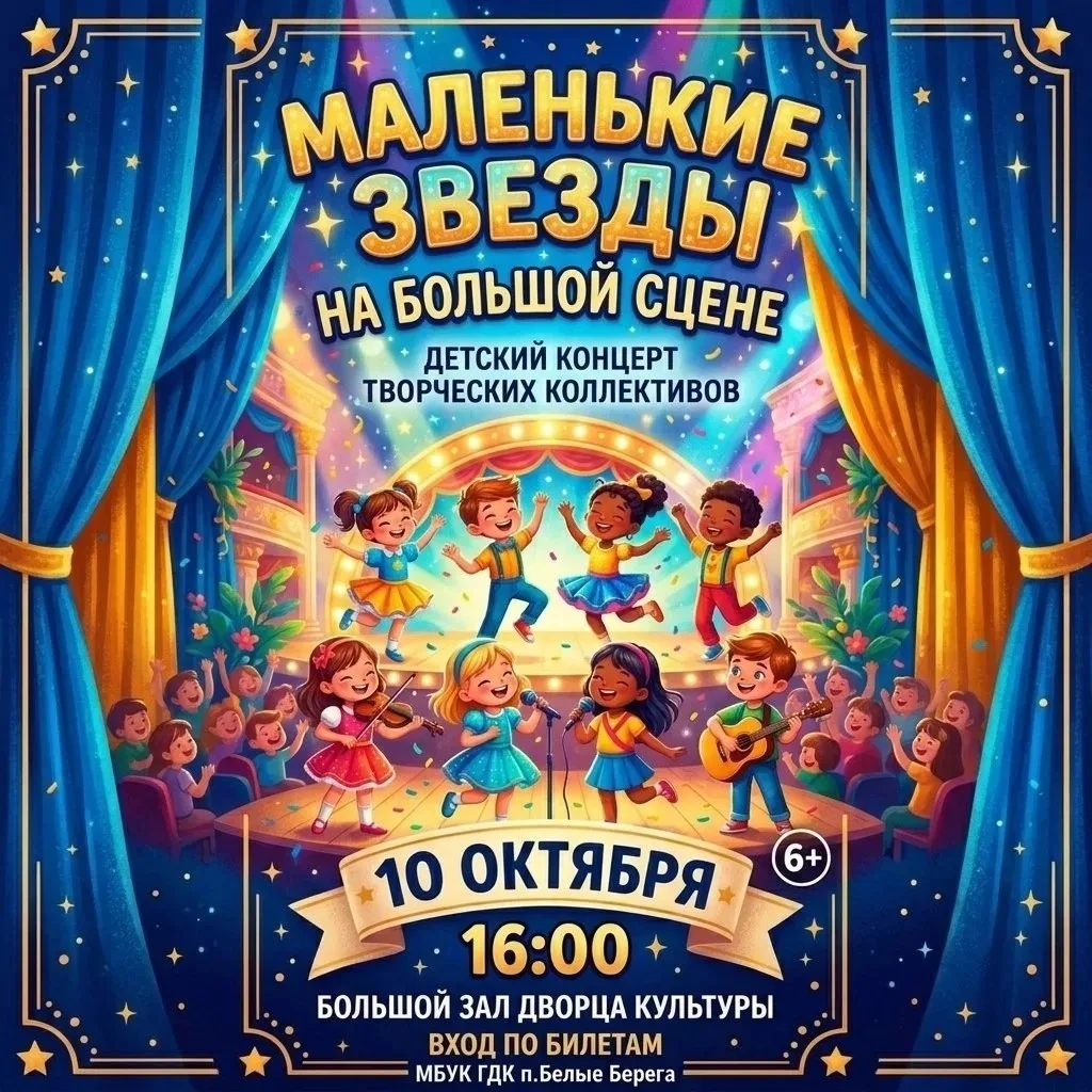 Зажигаем новые звёзды на большой сцене! 🌟✨