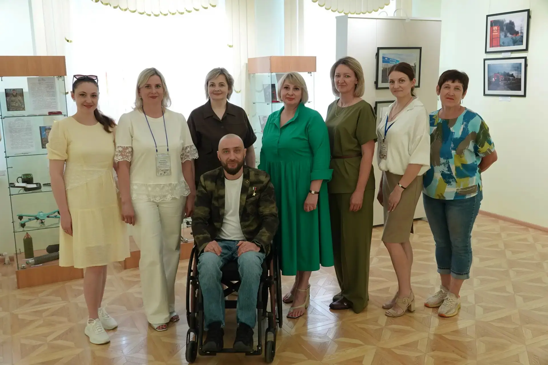 МЕЖДУ ГРАНИЦЕЙ И ГОРИЗОНТОМ

💥Сегодня в музее состоялось открытие фотовыставки члена Союза журналис