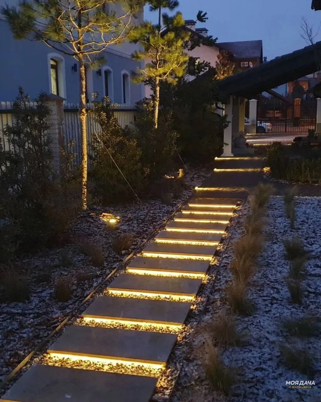 Классные идеи для освещения сада 💡 

Берём на заметку понравившиеся варианты 📌