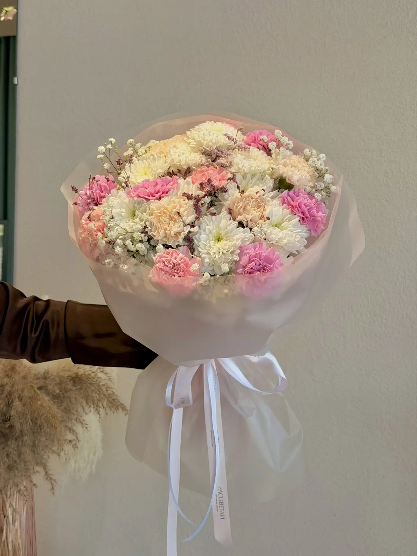 Нежность, которую хочется подарить 💐🤍

Букет в наличии ✨
~3700₽

Ивана Захарова 11/1 «Расцветай» 
