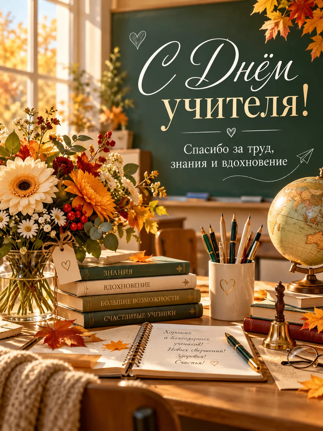 С Днём учителя! 🍂📚