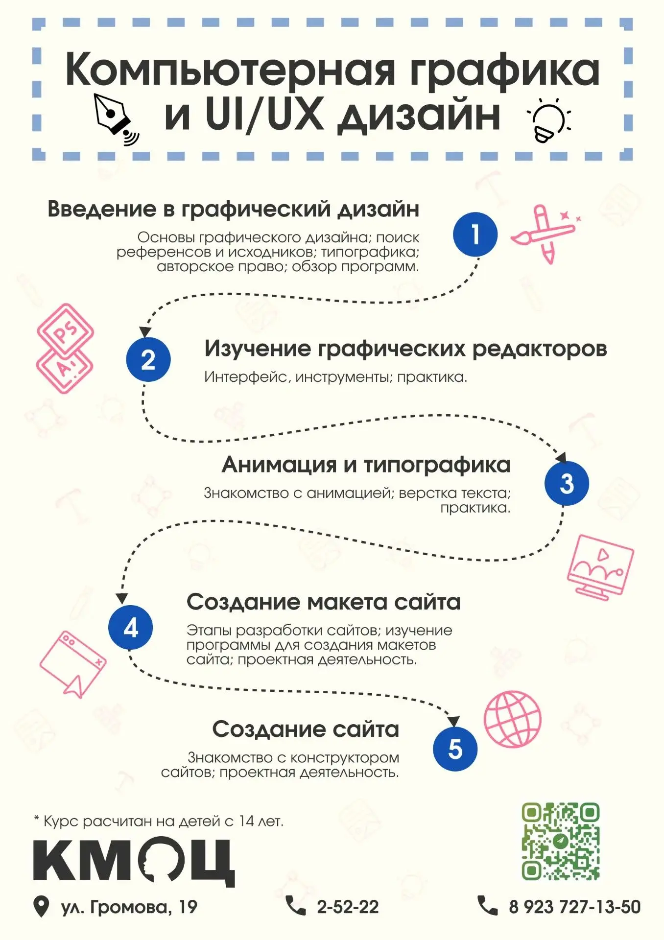 Объединение "АртЛаб" приглашает вас на занятия по следующим программам: