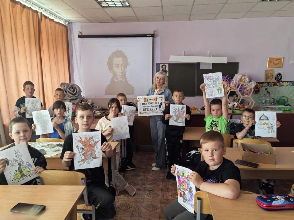 Сегодня 6 июня в нашем лагере прошёл «День Пушкина» Этот день стал отличной
