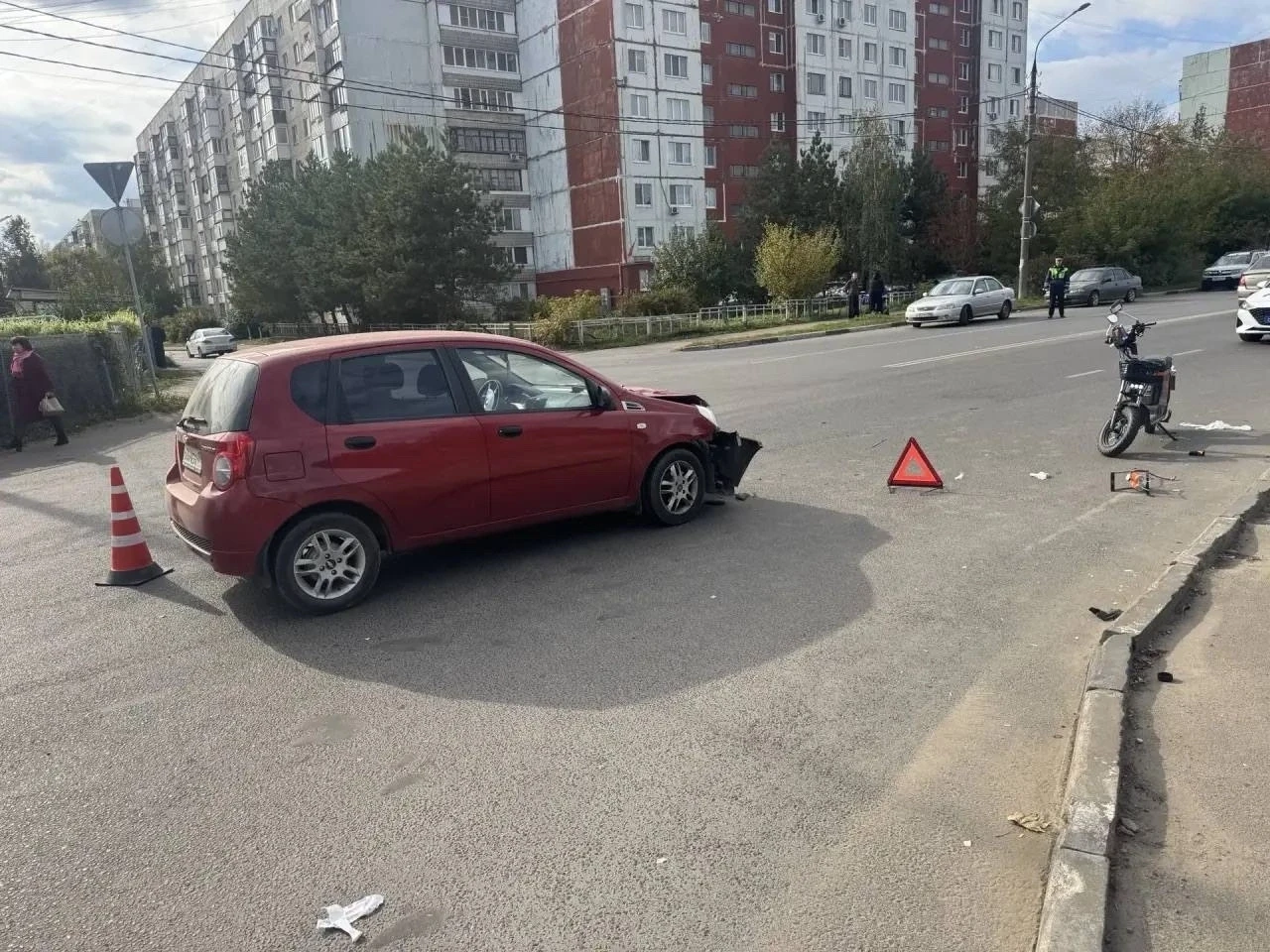 ⚡️ Стали известны подробности ДТП с курьером в Советском районе Орла