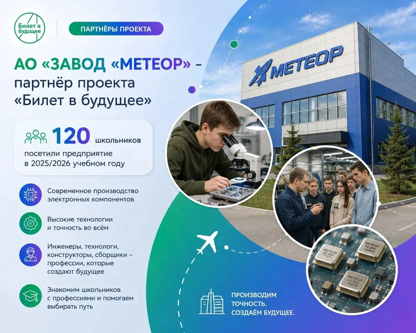 Партнёры проекта: АО «Завод «Метеор»