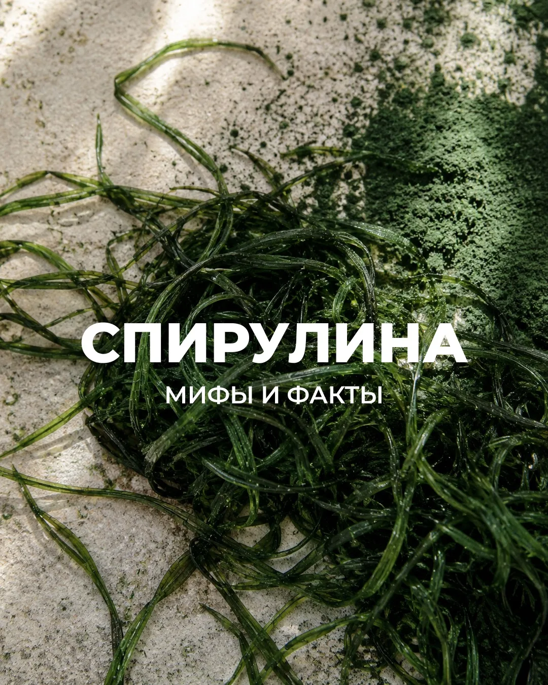 ДУМАЕТЕ, ЧТО ЗНАЕТЕ О СПИРУЛИНЕ ВСЁ?