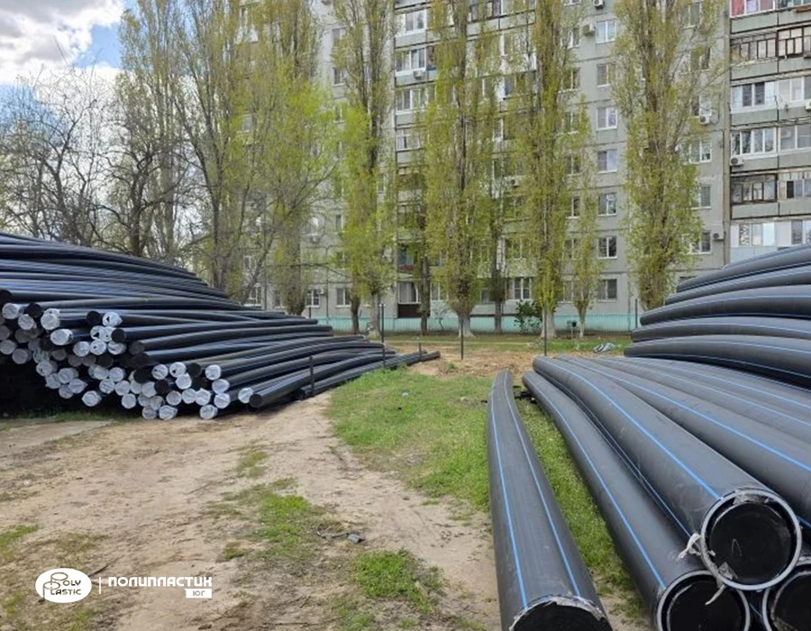 ❗«ПОЛИПЛАСТИК Юг» участвует в строительстве инженерных сетей в Волгограде