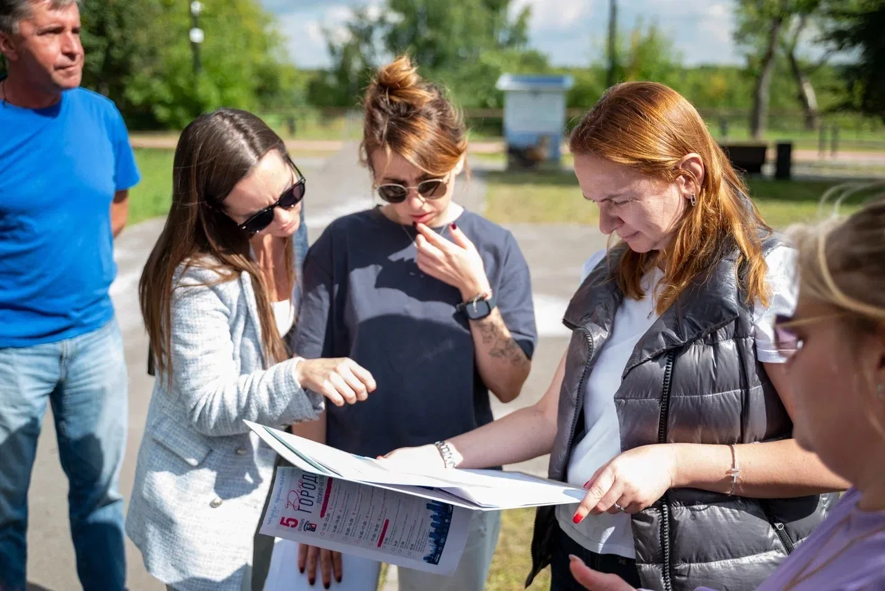Провела рабочий обход в городе Лосино‑Петровском — в городском парке культуры и отдыха ...