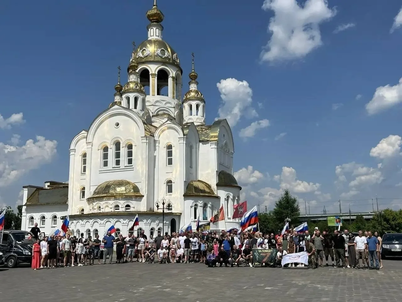 В Ступино состоялся автомотопробег в честь Дня России 🔥 🚗