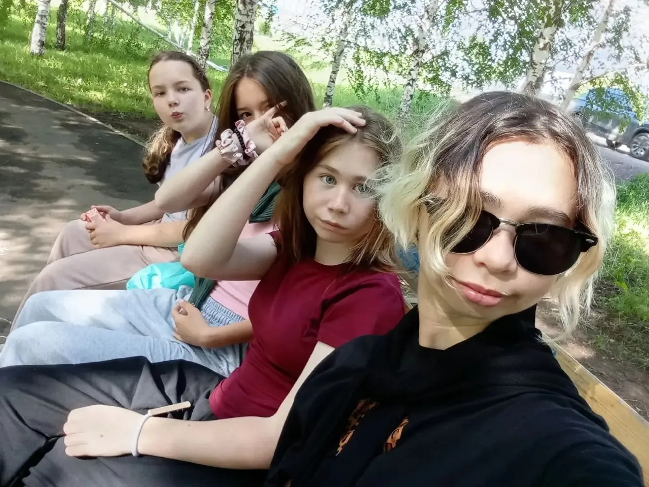 Лето в разгаре, и 8 «А» не теряет времени даром!Лето, мы тебя любим! ☀️🏖️