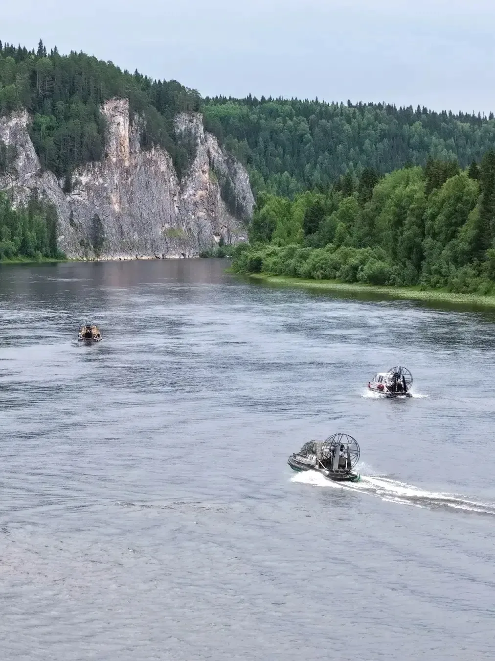 Камень Писаный на реке Вишере