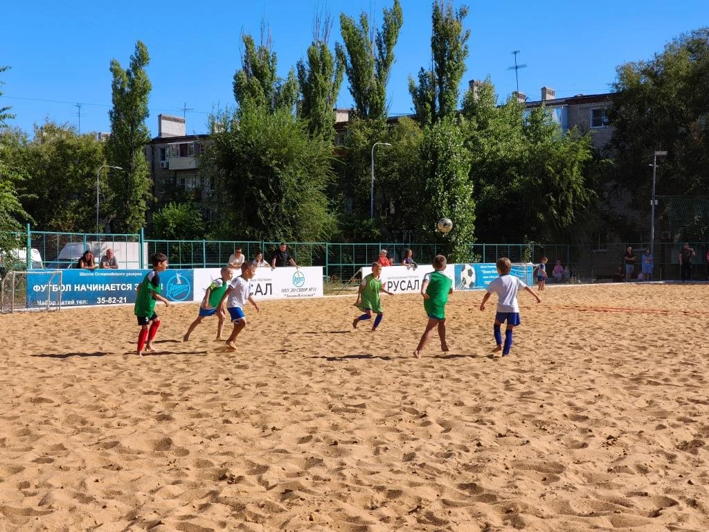 В Волгограде прошел фестиваль для юных футболистов