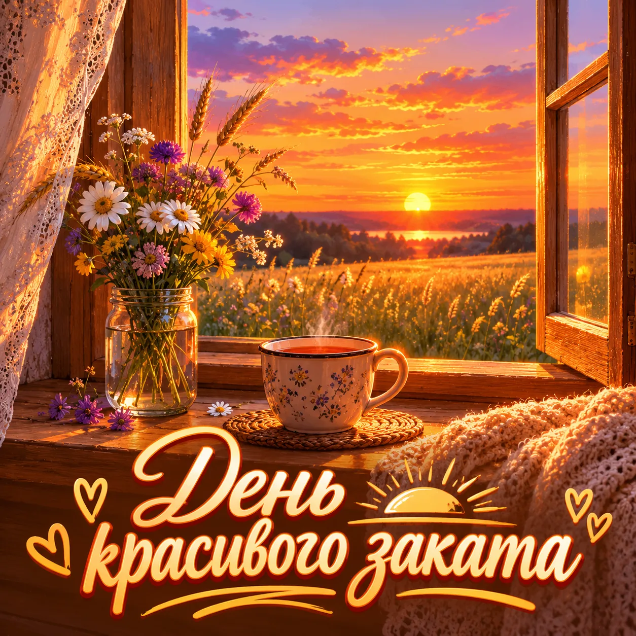 🌅 День красивого заката.