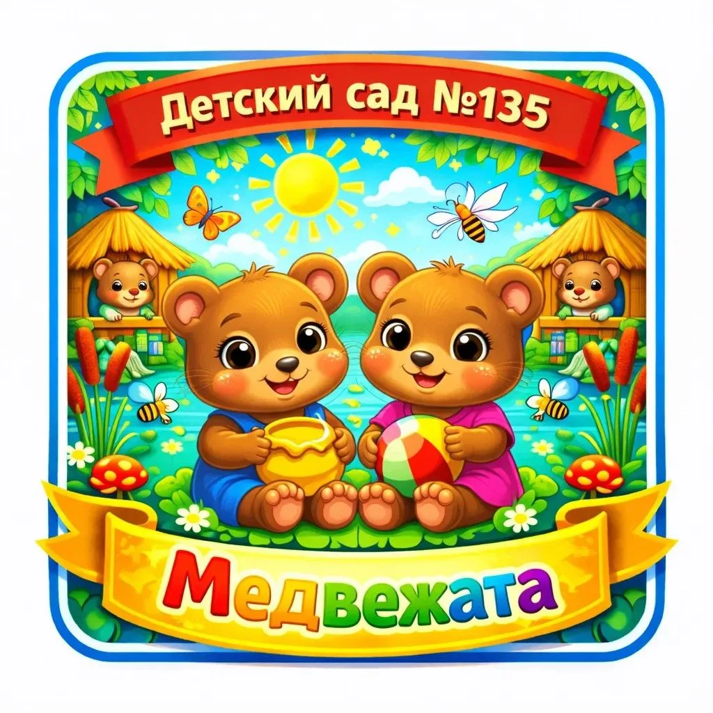 Утро в группе «Медвежата» начинается с зарядки, которая дарит бодрость и хорошее настроение на весь 