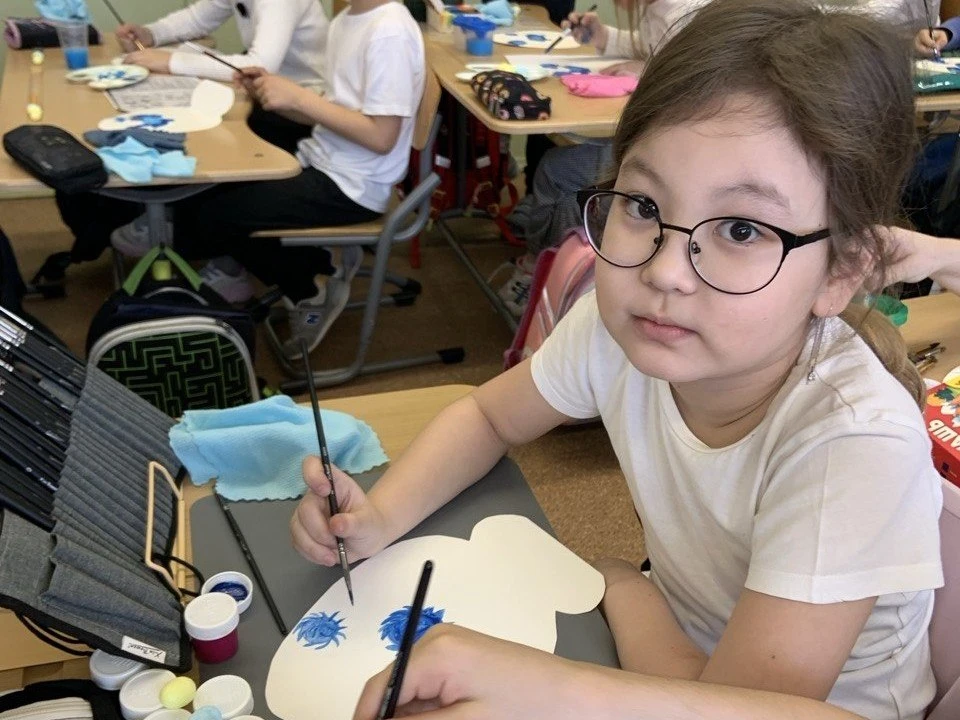 Пасхальное занятие 🎨  🕊 Вчера наша страна отметила не только День космонавтики, но и Пасху – главный