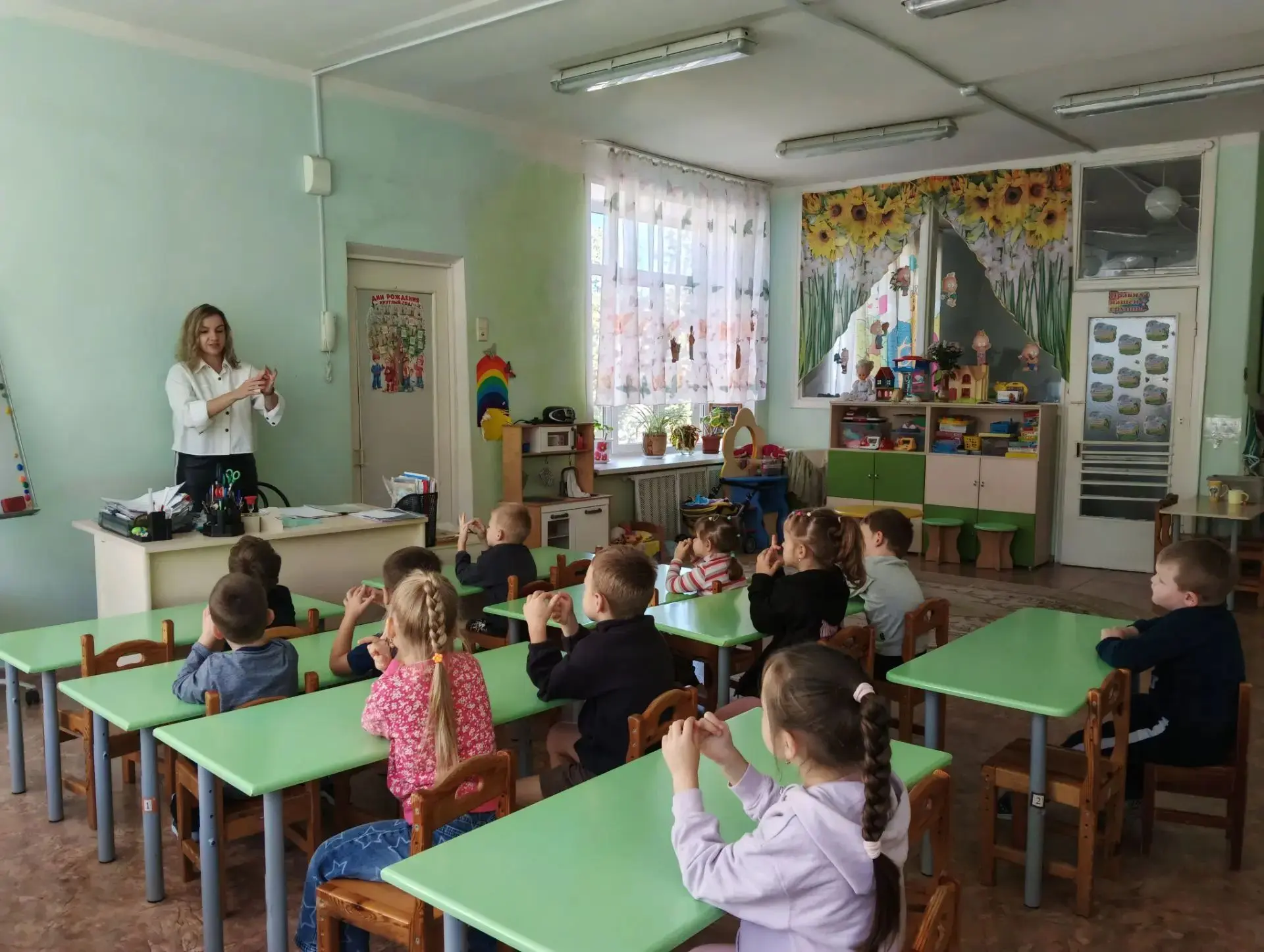 🌼В старшей группе «Цветочки» прошло