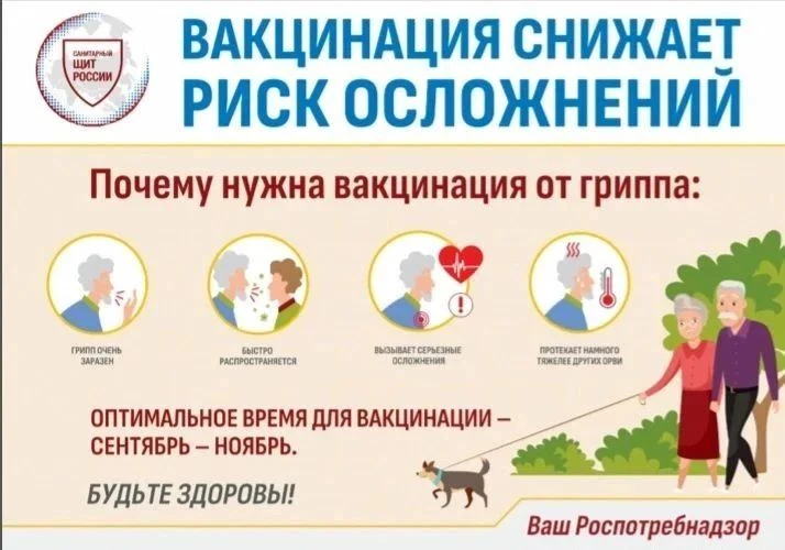 Вакцинация от гриппа — это ключевой элемент системы общественного здравоохранения, важн...