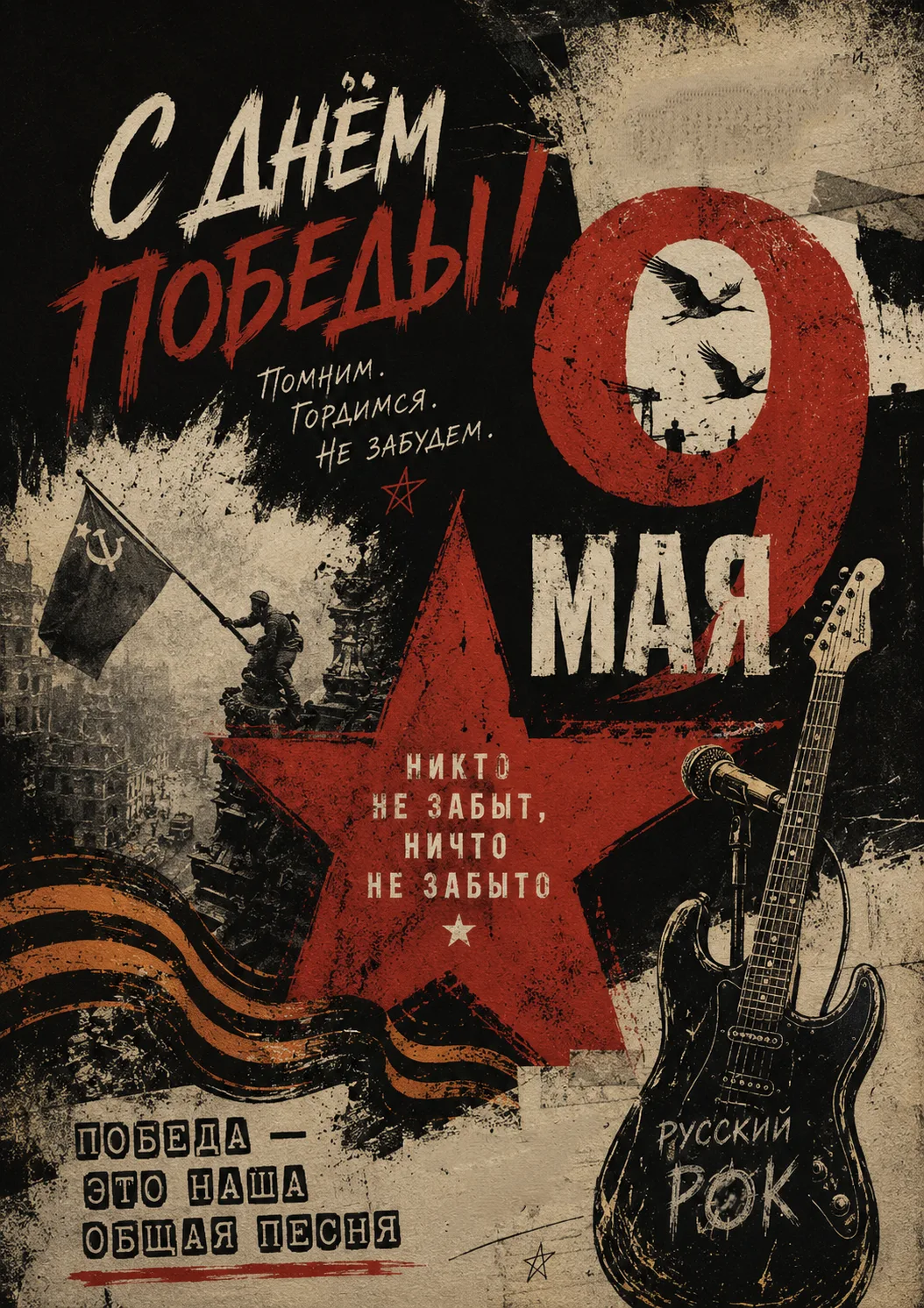 С Днём Победы, друзья! Ура-а-а!