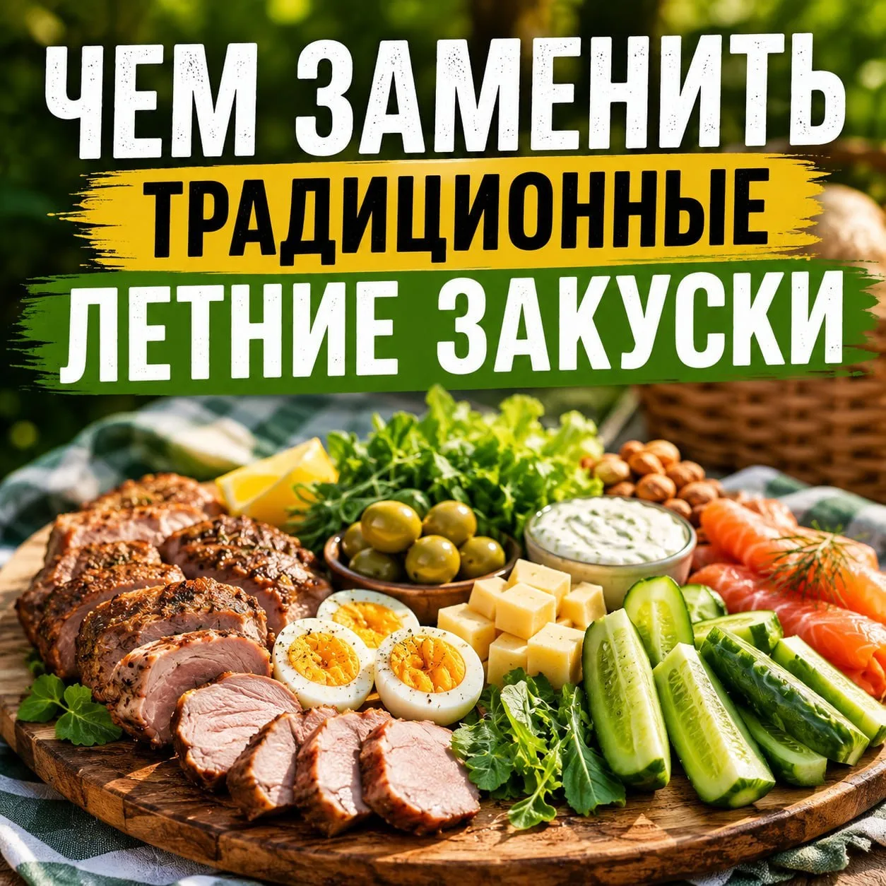 Чем заменить традиционные летние закуски на кето, LCHF и карниворе?