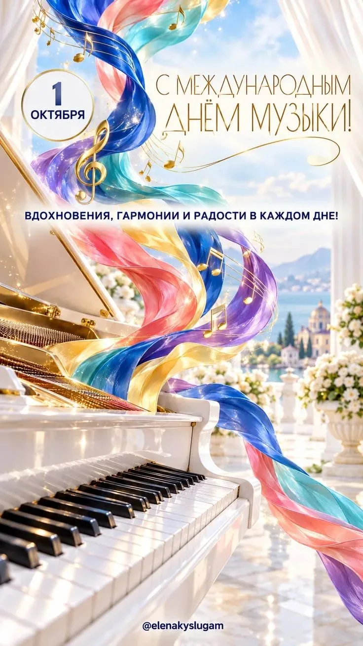 С Международным днем музыки!
