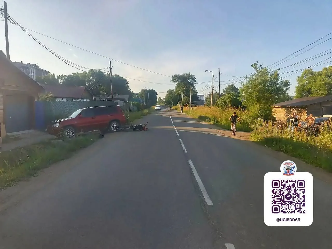 ❗️13-ЛЕТНИЙ ТЫМОВЧАНИН НА ПИТБАЙКЕ ВРЕЗАЛСЯ В ПРИПАРКОВАННУЮ ИНОМАРКУ

28 июля, в вечернее время, в 