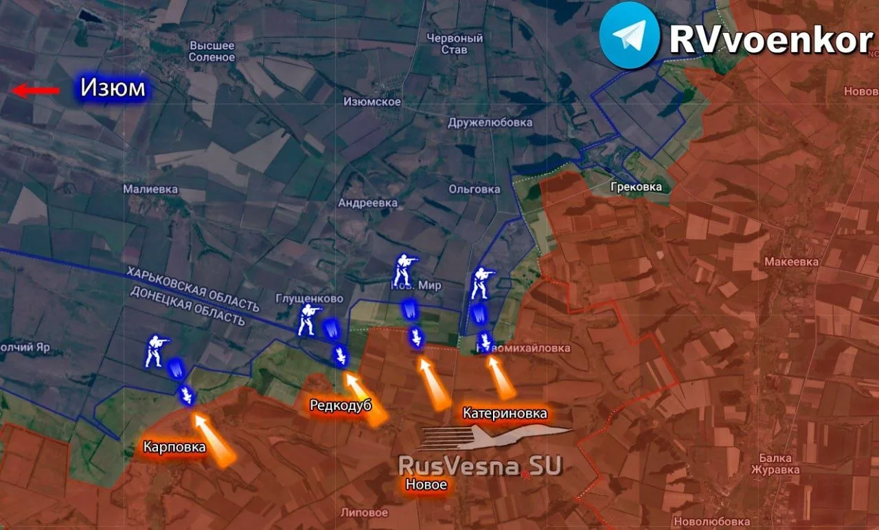 🇺🇦⚔🇷🇺Враг бросает танки в контрнаступ в Харьковской области