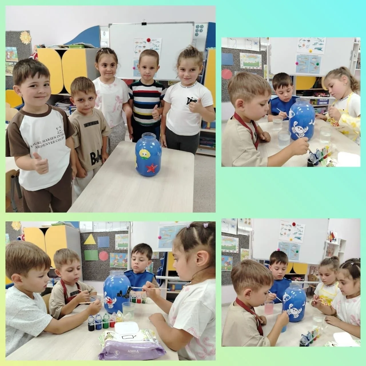 Подводный мир в группе «Котята»! 🐳✨