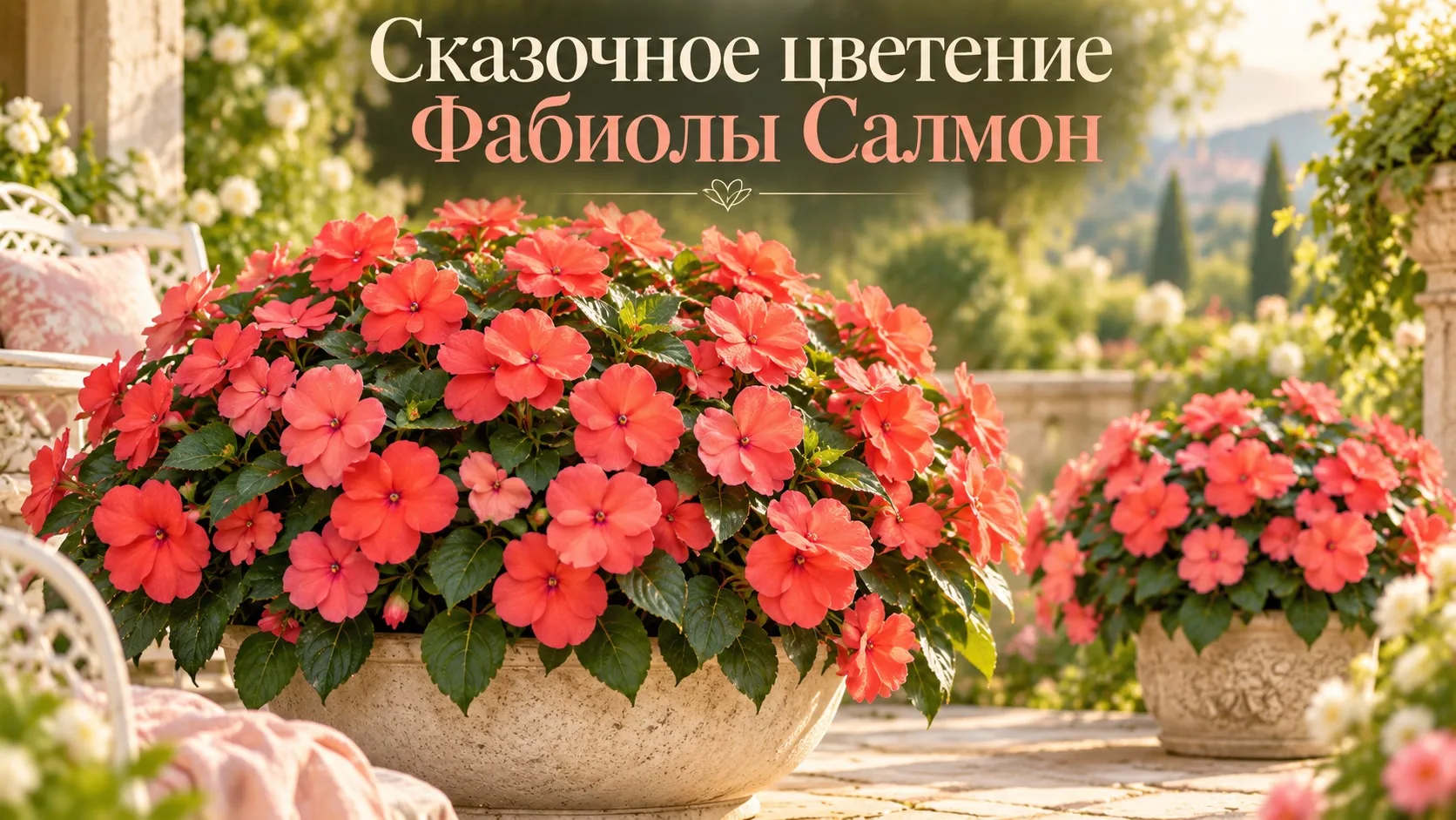 🌸 Фабиола Салмон — цветок словно из сказки