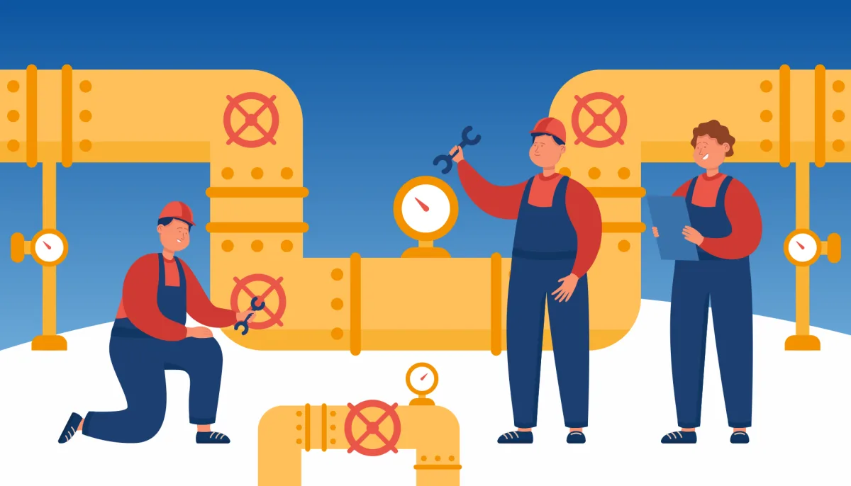 🔧 Гидравлические испытания — залог теплой зимы. Ежегодная проверка теплосетей повышенным давлением —