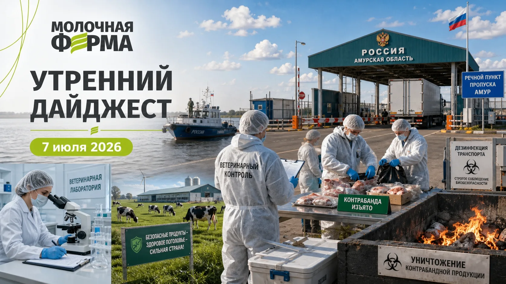 📢 Утренний дайджест АПК.
