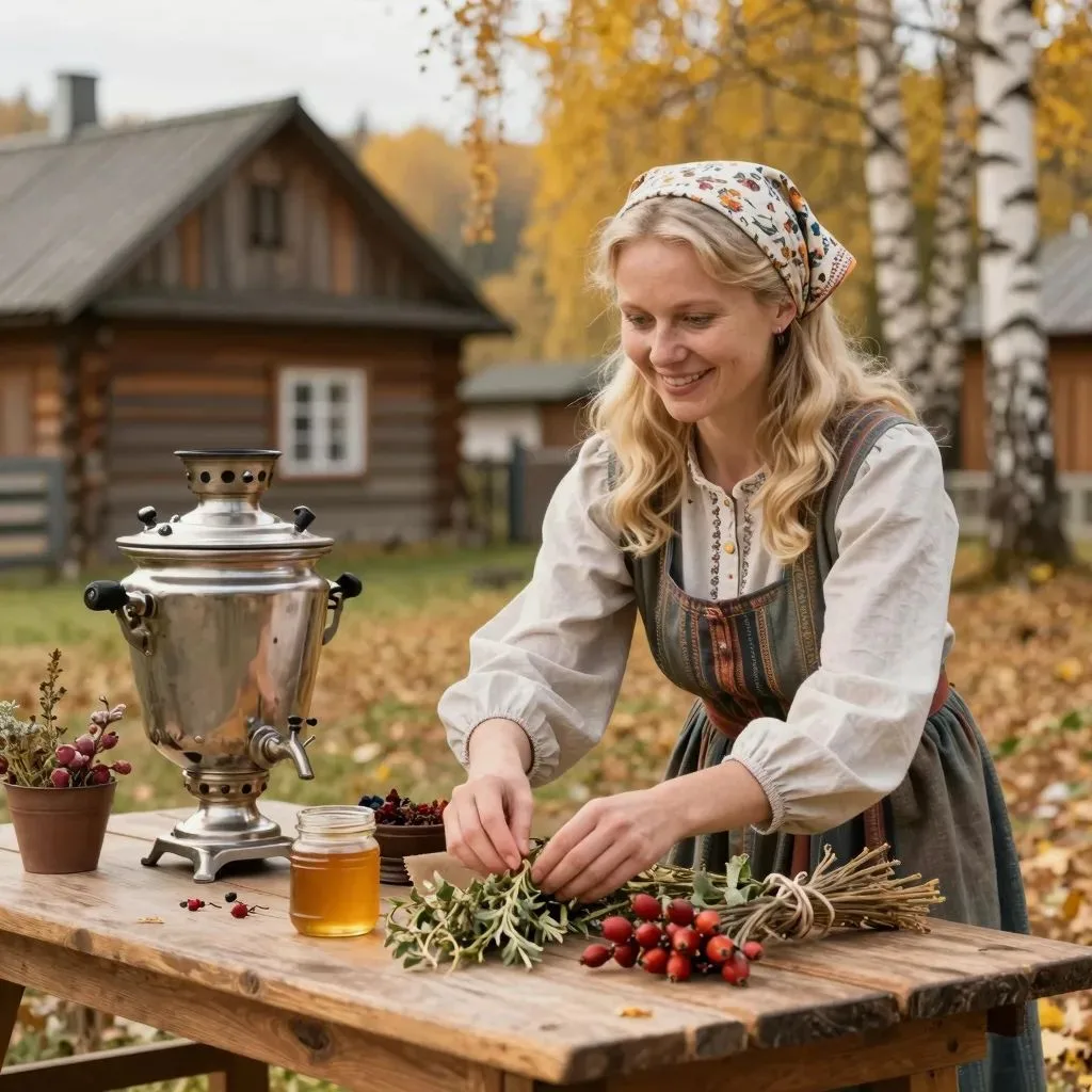 КАК В ДЕРЕВНЯХ ГОТОВИЛИСЬ К ЗИМЕ