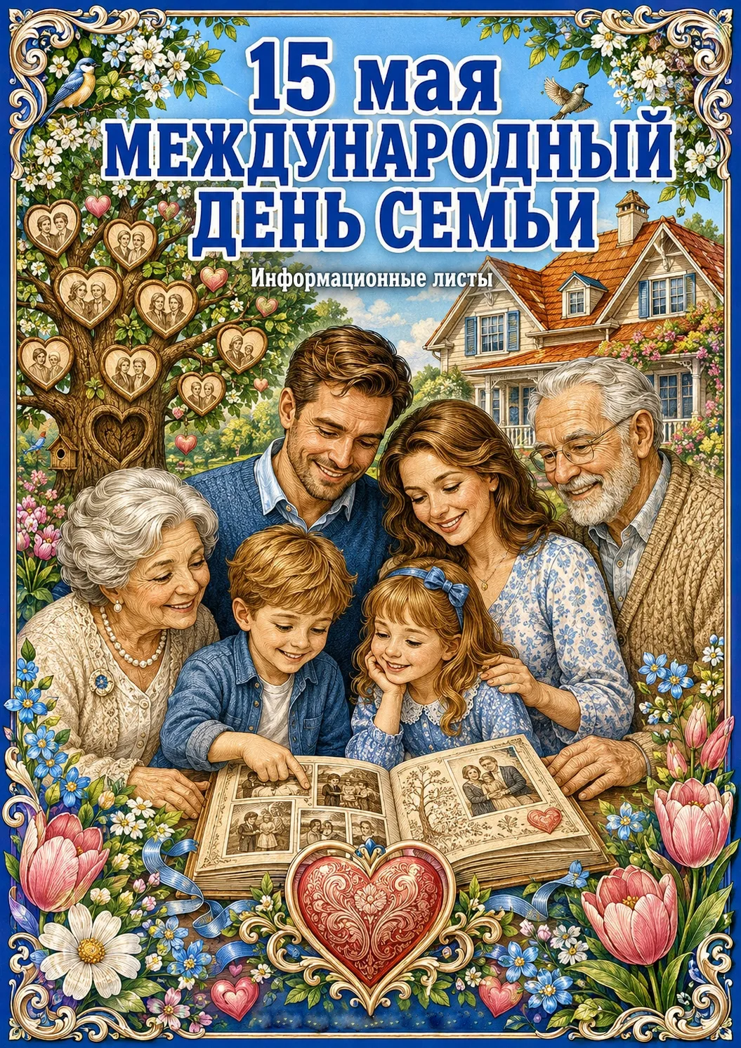 Сегодня, 15 мая, мы отмечаем Международный день семьи!