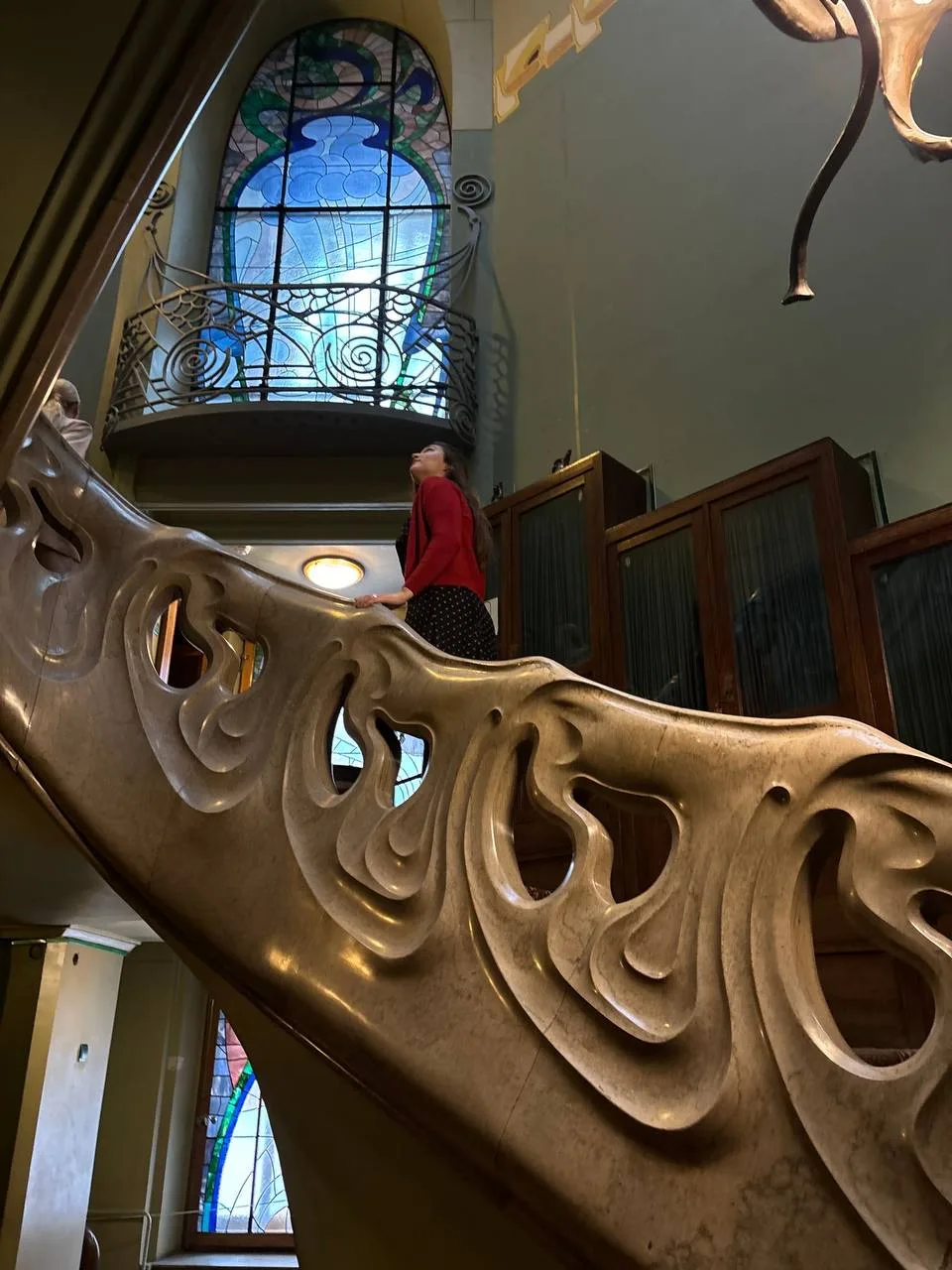 Особняк с застывшими волнами в центре Москвы