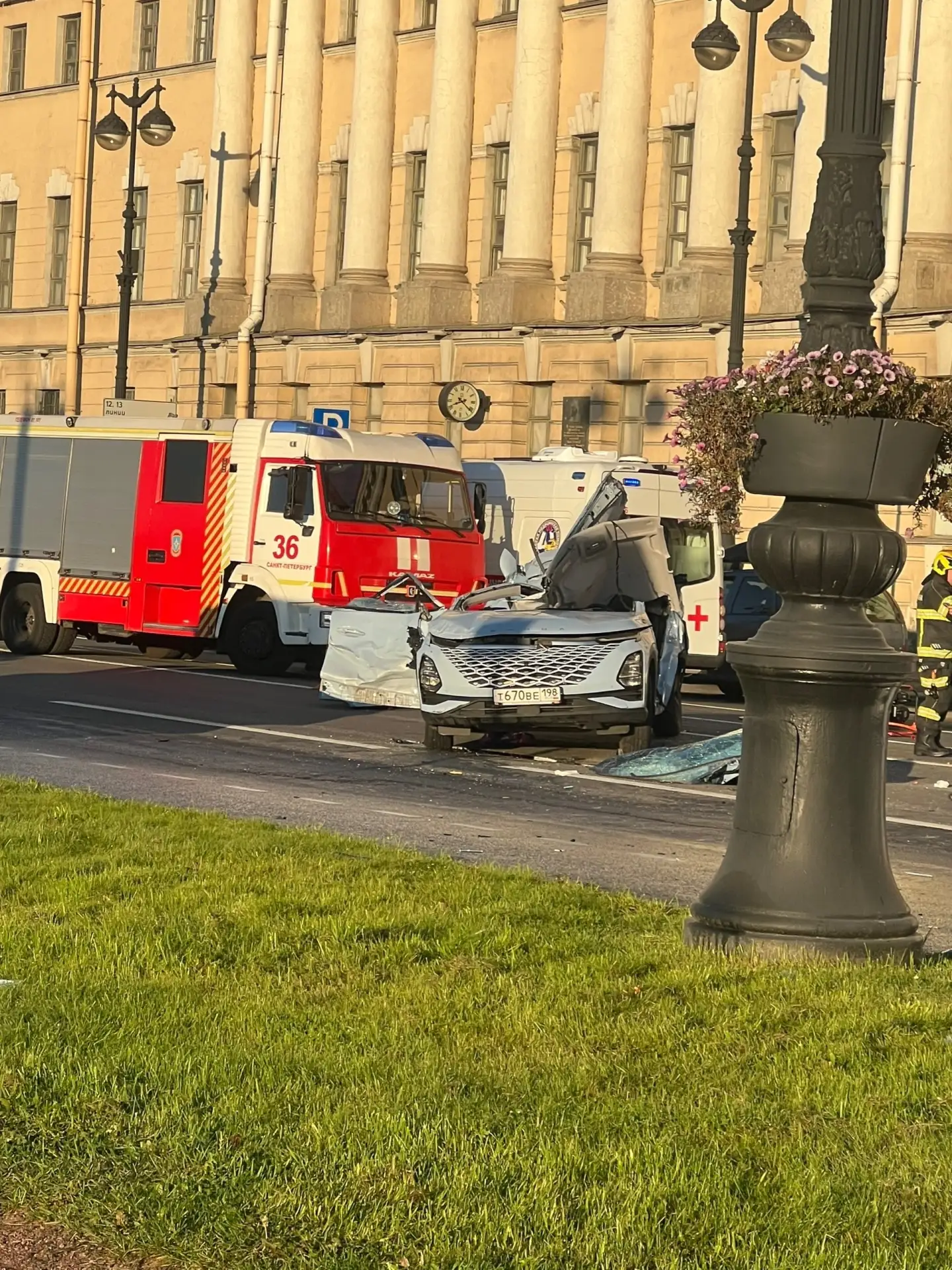 Дтп на набережной лейтенанта Шмидта