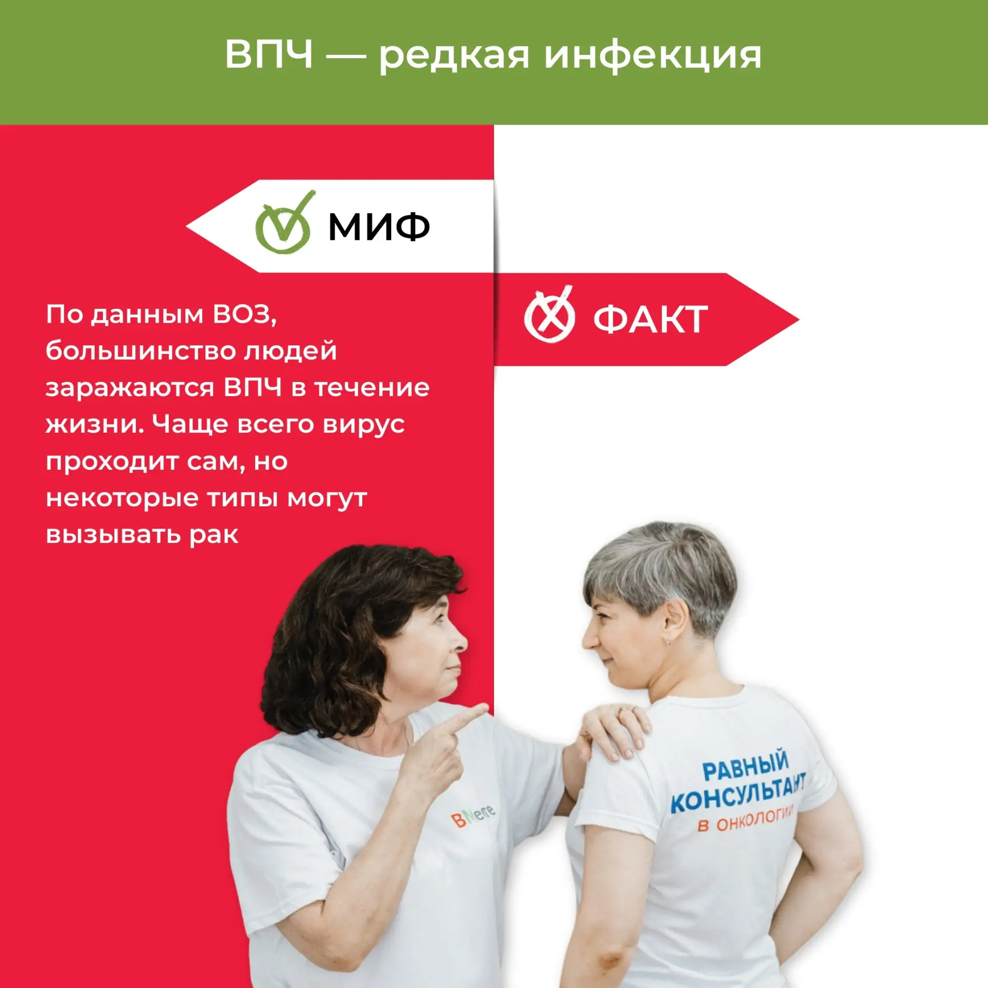 4 марта Всемирный день борьбы с ВПЧ. Развенчиваем мифы ВМесте!