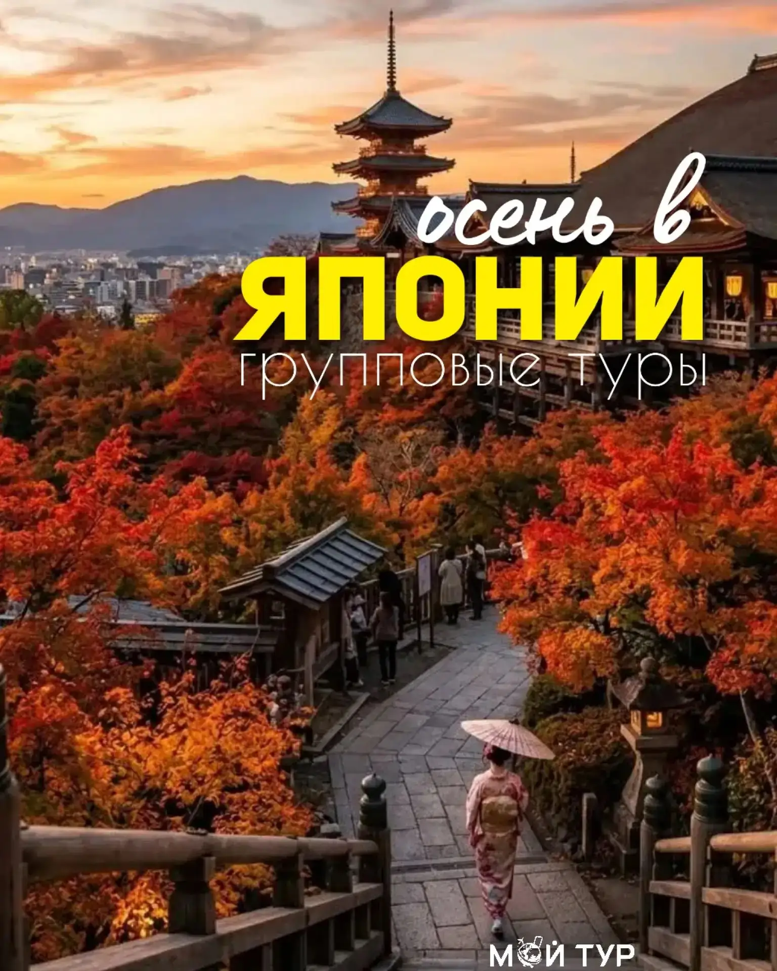 Осень в Японии: групповые туры 🍁