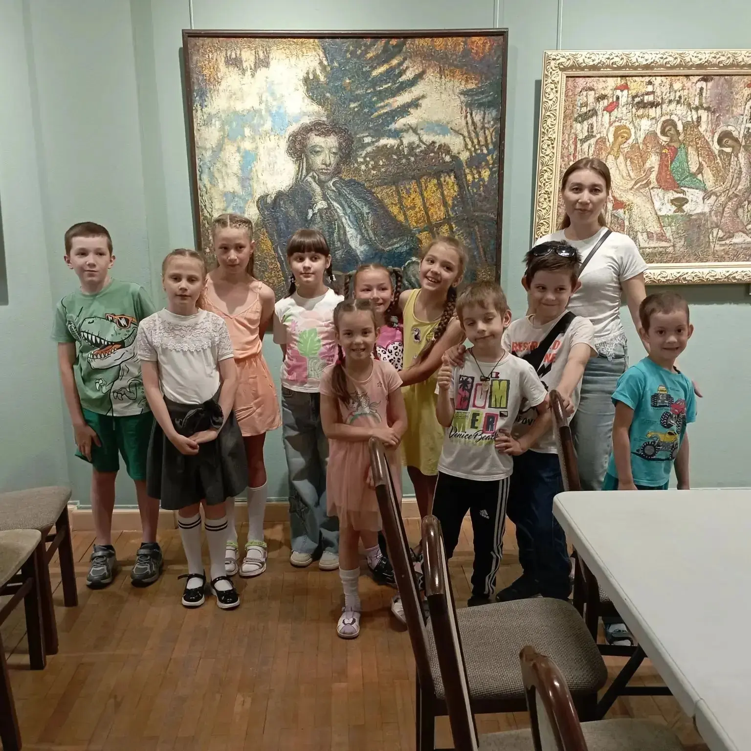 🏛 Дети в музее "Либеров-Центр"! 🏛

🎨 Специалисты Семейного МФЦ вместе с ребятами летней площадки 