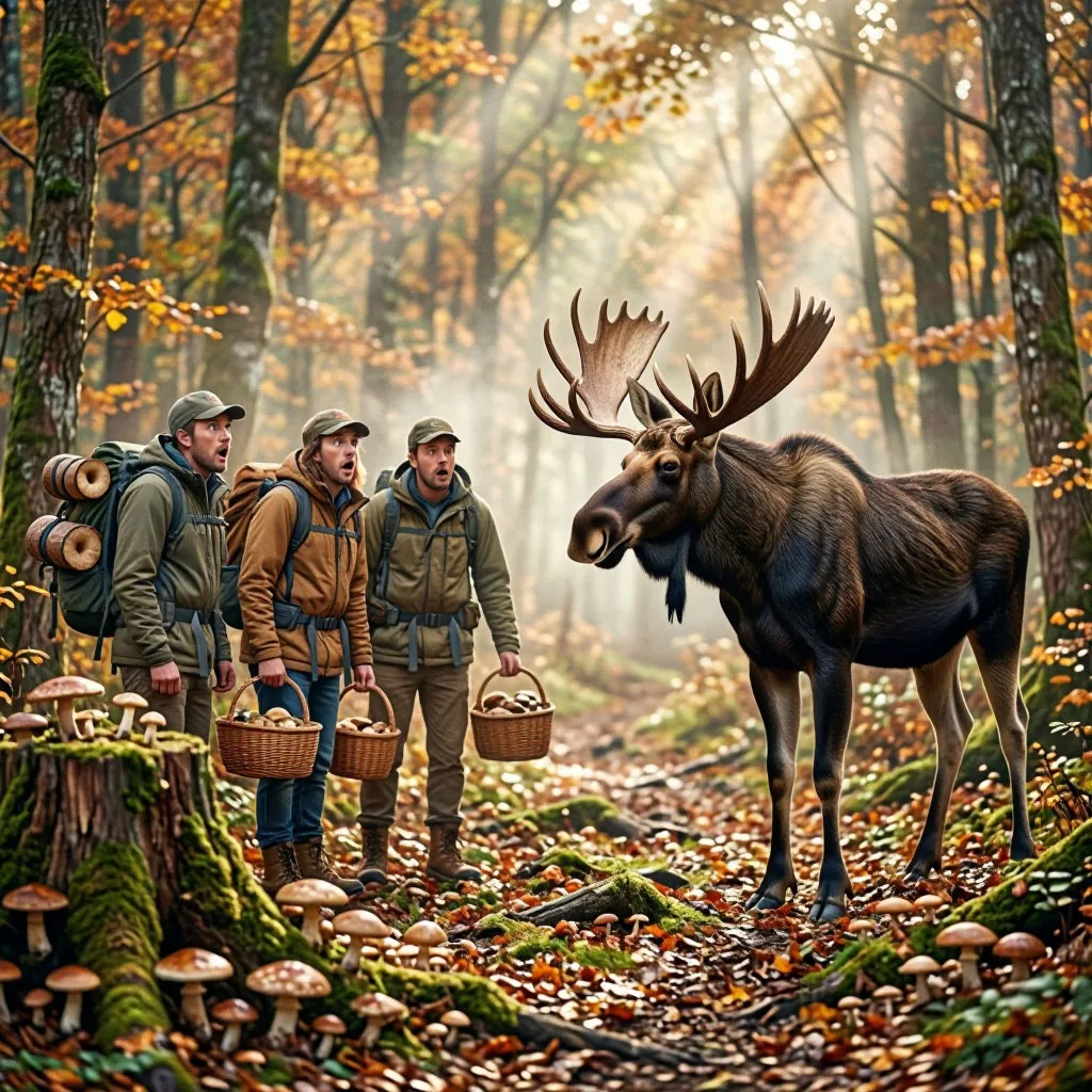 🦌 Осторожно: в лесу сейчас «романтический сезон» у лосей!