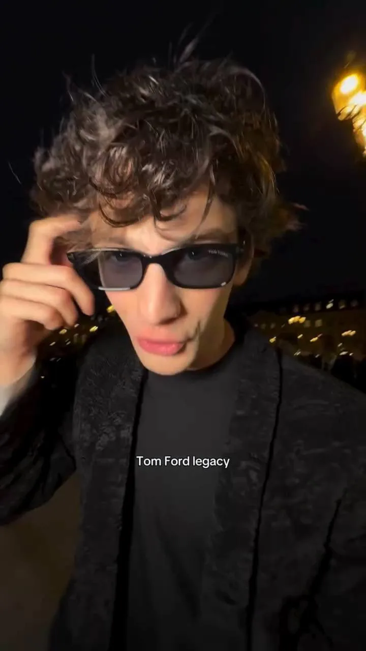 Марк Эйдельштейн посетил показ Tom Ford