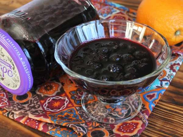 🍊 Варенье из черноплодной рябины с апельсином