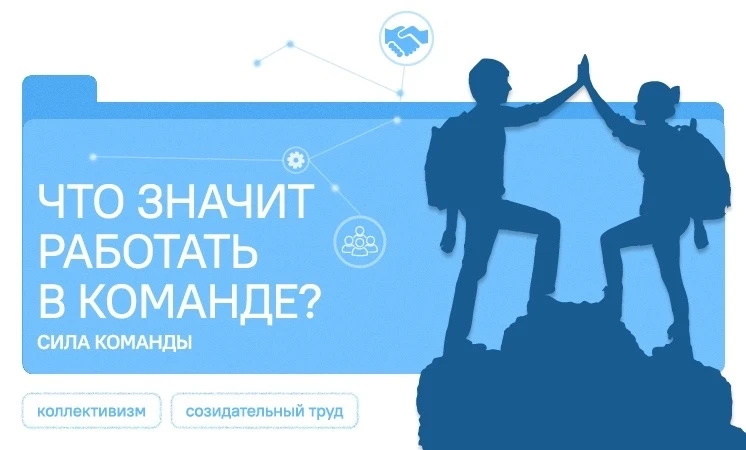 🇷🇺Тема Разговоров о важном:  «Что значит работать в команде? Сила команды».