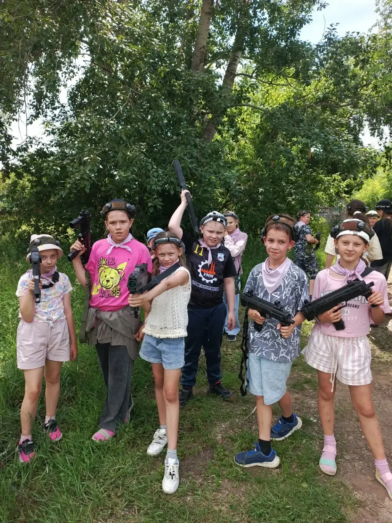 Незабываемый лазертаг в нашем лагере!

Сегодня в нашем городском  оздоровительном лагере произошло н