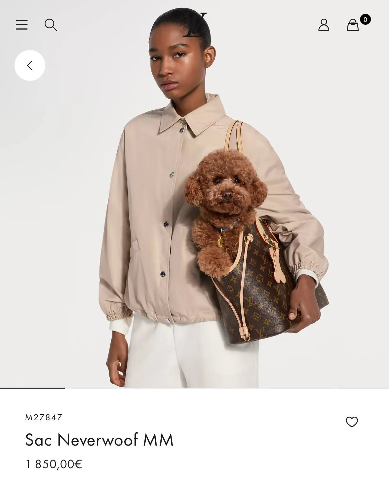 Хотелка — переноска для любимого питомца от louis vuitton :)

Хвастайтесь своим домашними животными 