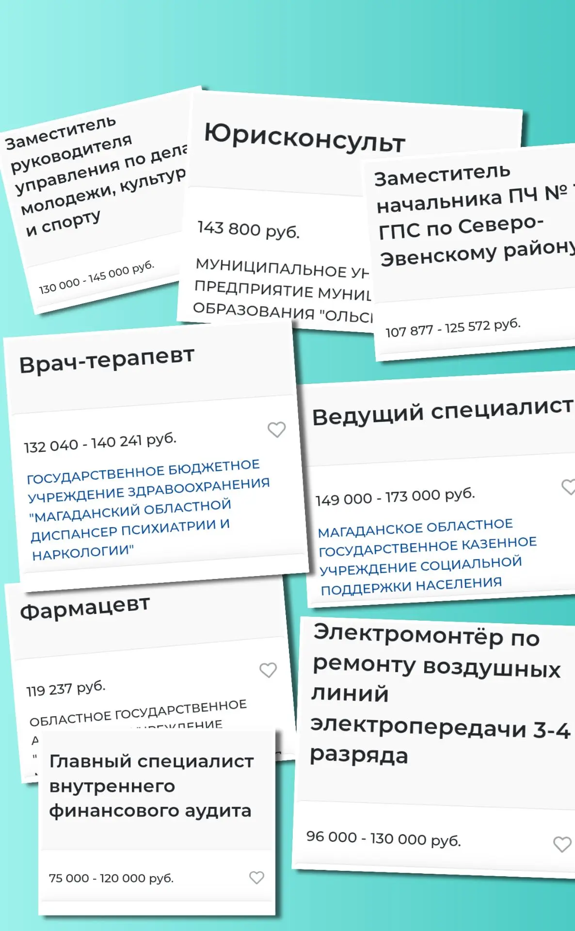 Магаданская область:коротко о зарплатах в округах и областном центре.
